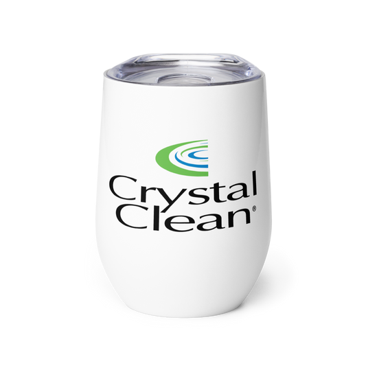 Crystal Clean Wine tumbler