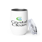 Crystal Clean Wine tumbler