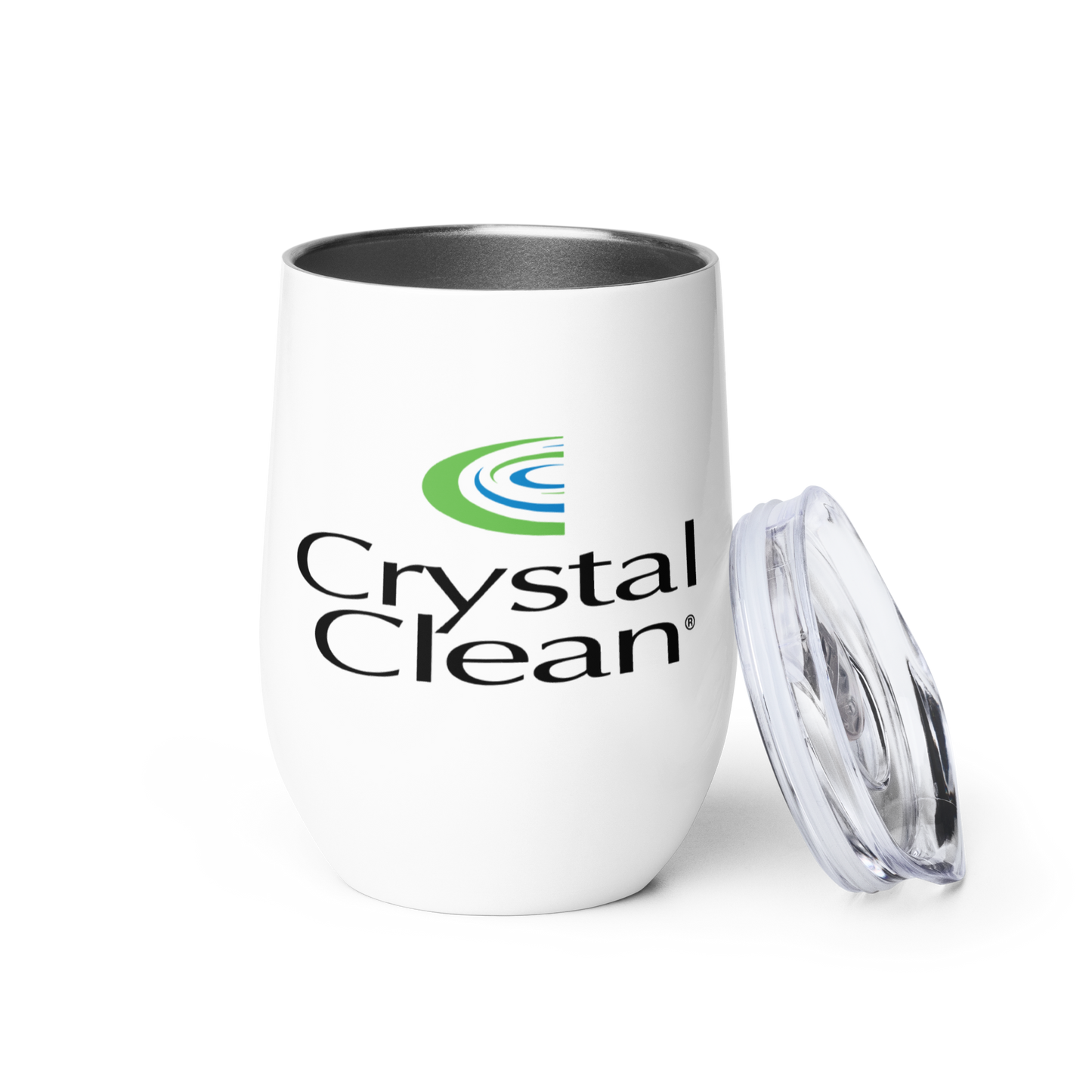 Crystal Clean Wine tumbler